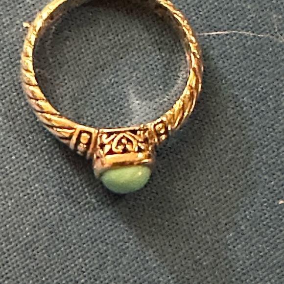 NWT Samuel B. Sterling Sleeping Beauty Turquoise cushion cut ring Size 9 - Picture 8 of 8